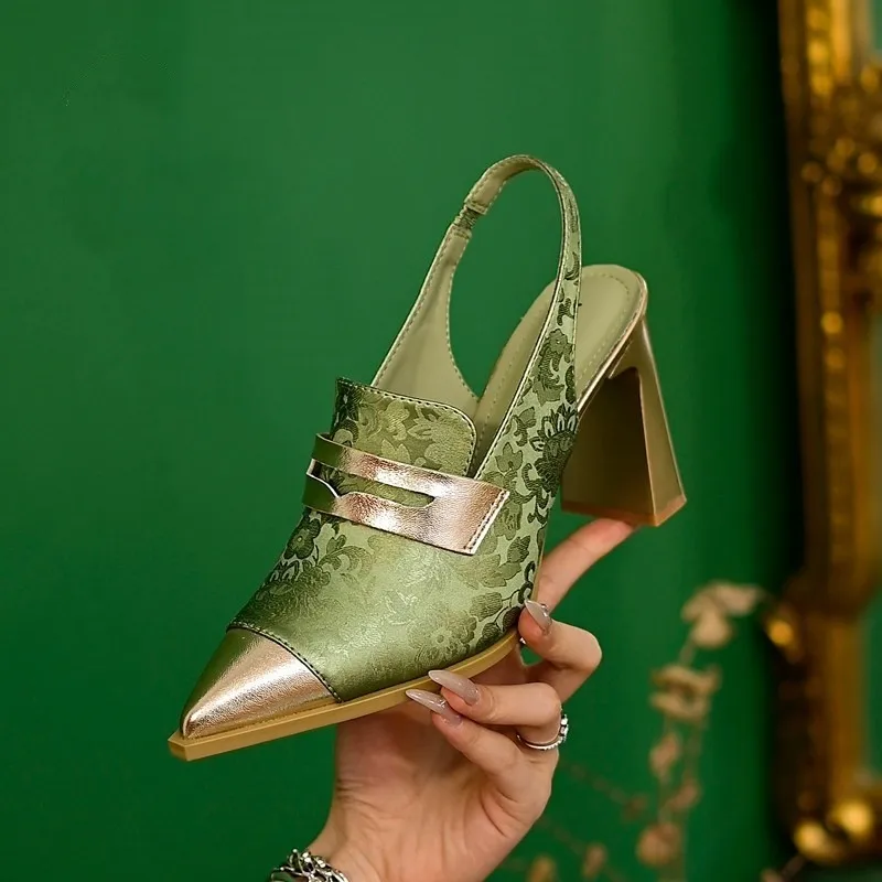 Mule Slip On - Sandálias Femininas 2026 de Verão, Novas,