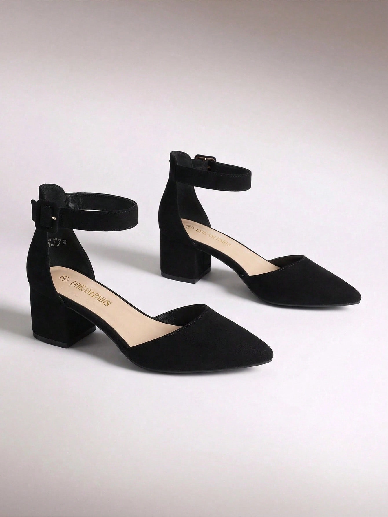 Women'S Shoes Clogs - Sapatos de salto baixo e grosso,