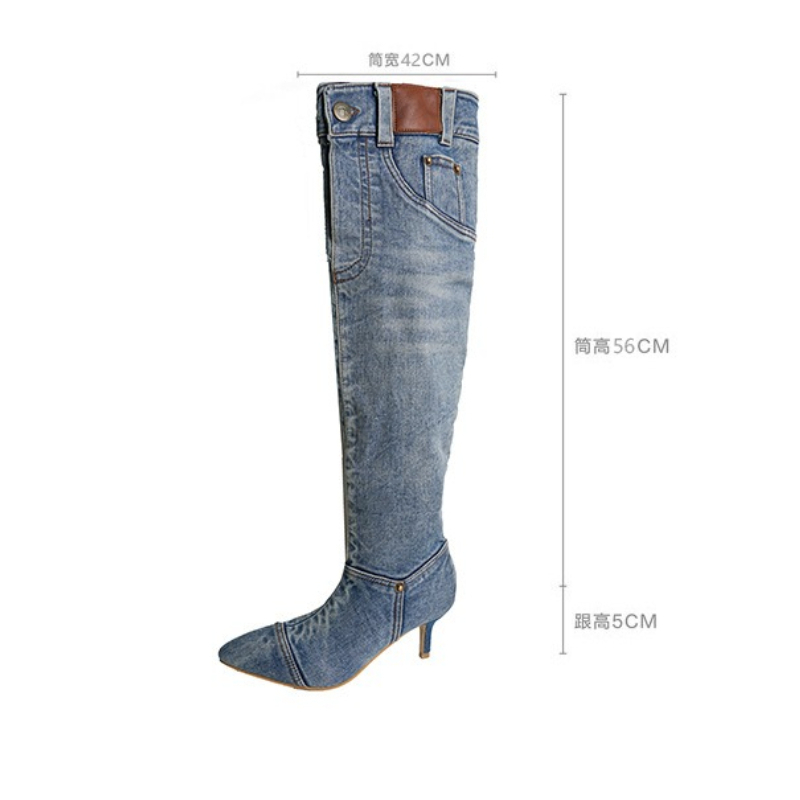 Botas de cano alto para mulher - Knee High Boots Women avaliação e preço
