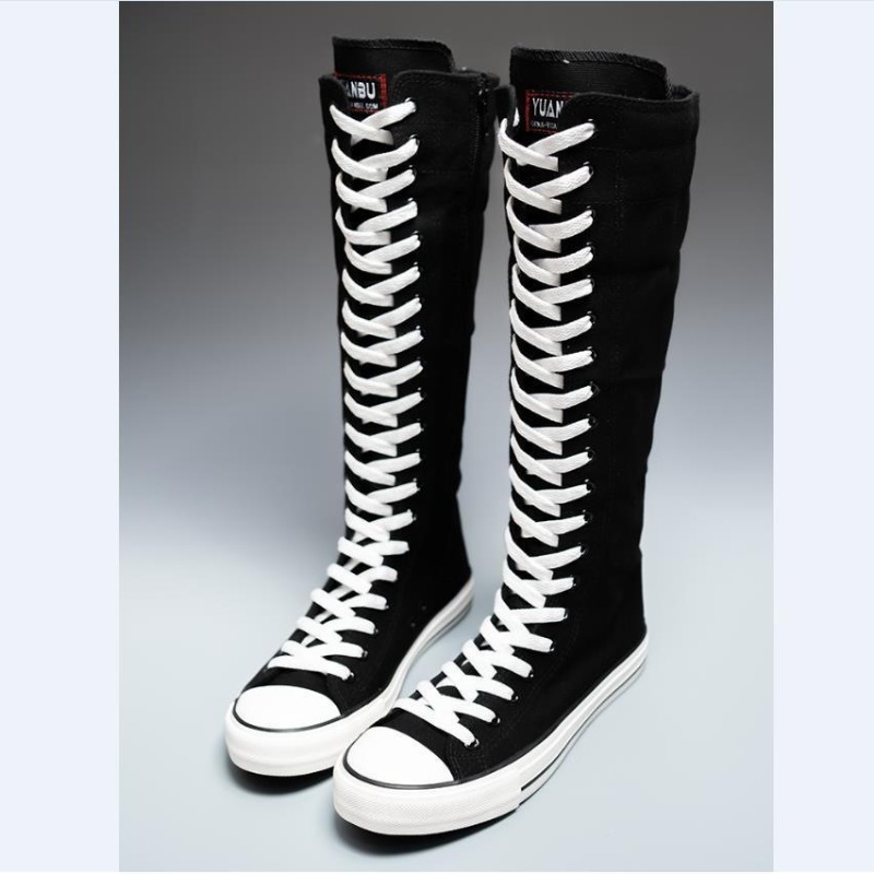 Novidade 2025: Tênis Cano Alto - Knee High Boots Women avaliação e preço