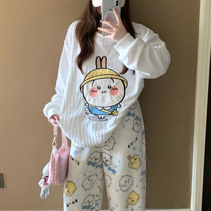 Conjunto de pijama de lã com e - Women Shoes Xxl avaliação e preço
