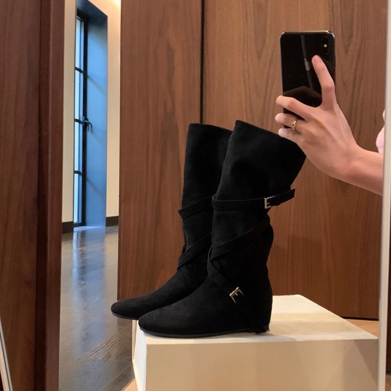 Botas Femininas Estilo Britâni - Sock Boot Women avaliação e preço