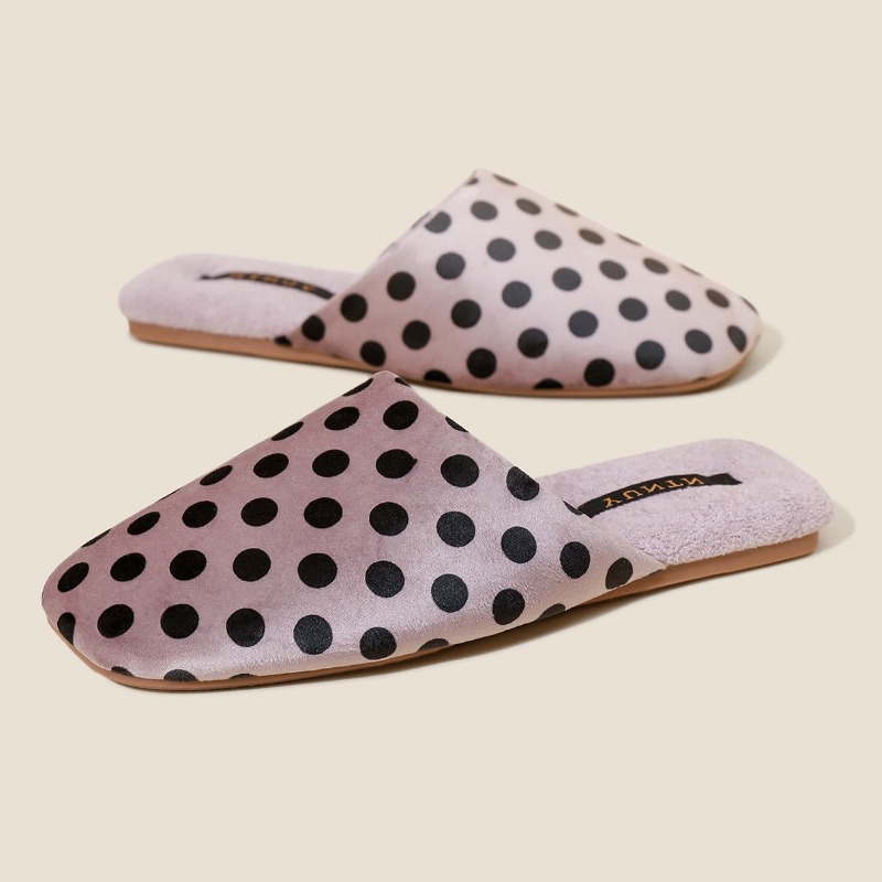 Retro polka dot design chinelo - Women'S Shoes Quality avaliação e preço