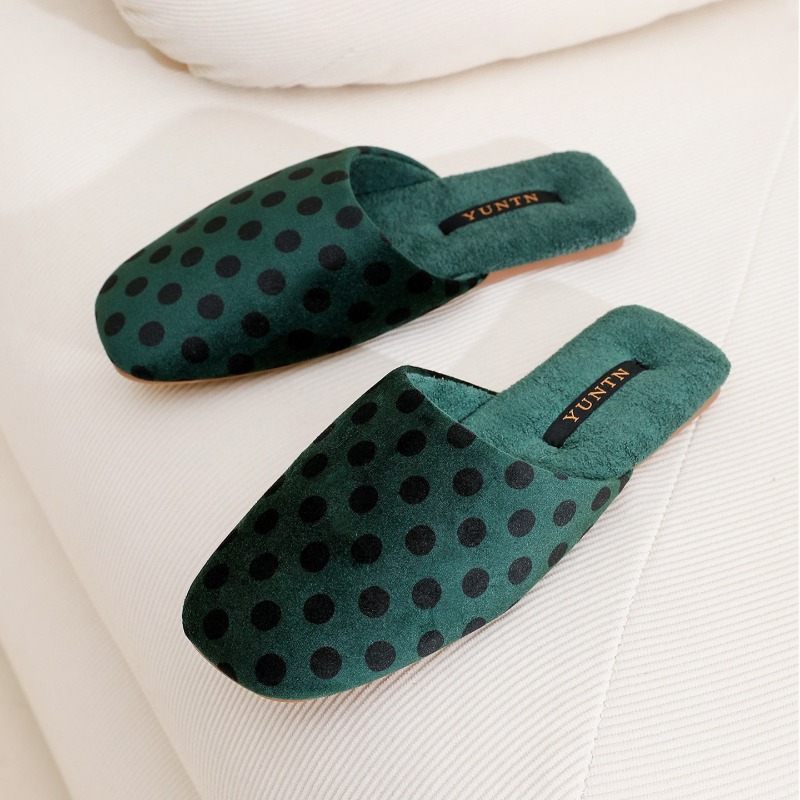 Retro polka dot design chinelo - Women'S Shoes Quality avaliação e preço