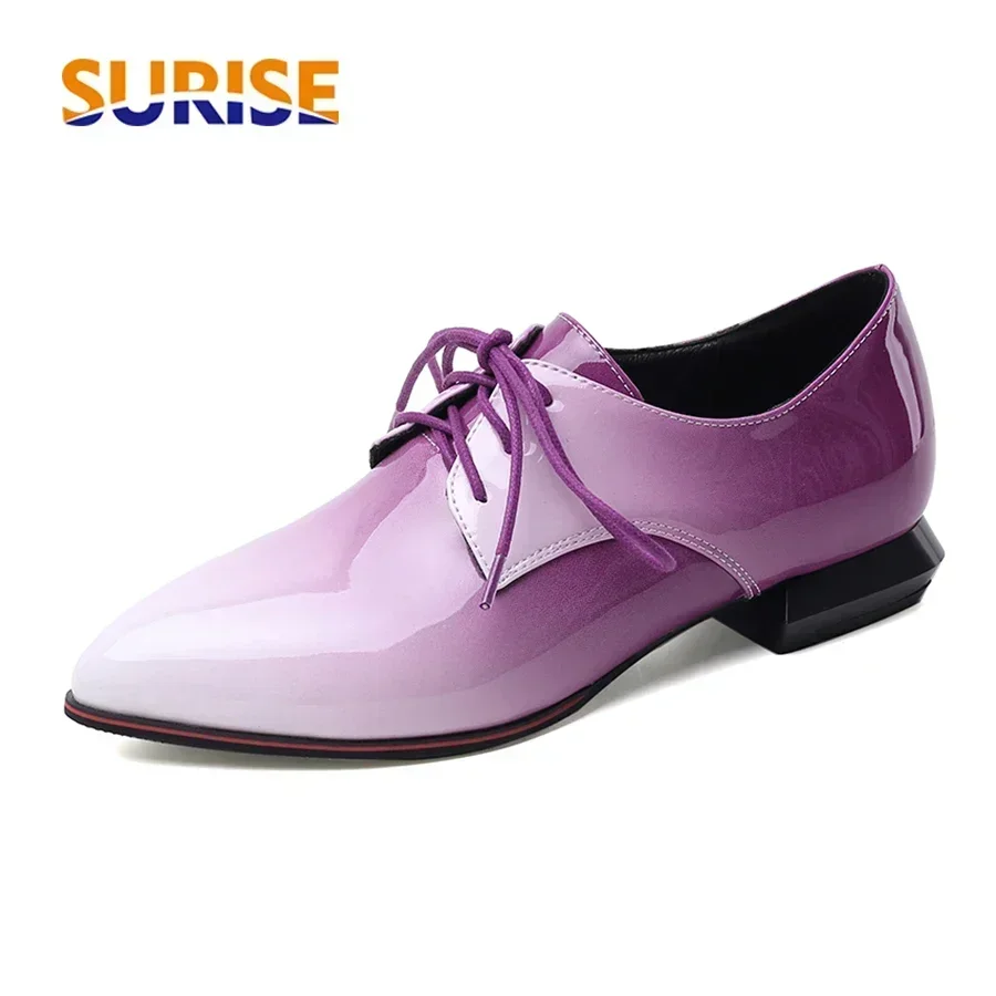 Mulheres britânicas oxfords gr - Oxford Lace Up Women avaliação e preço