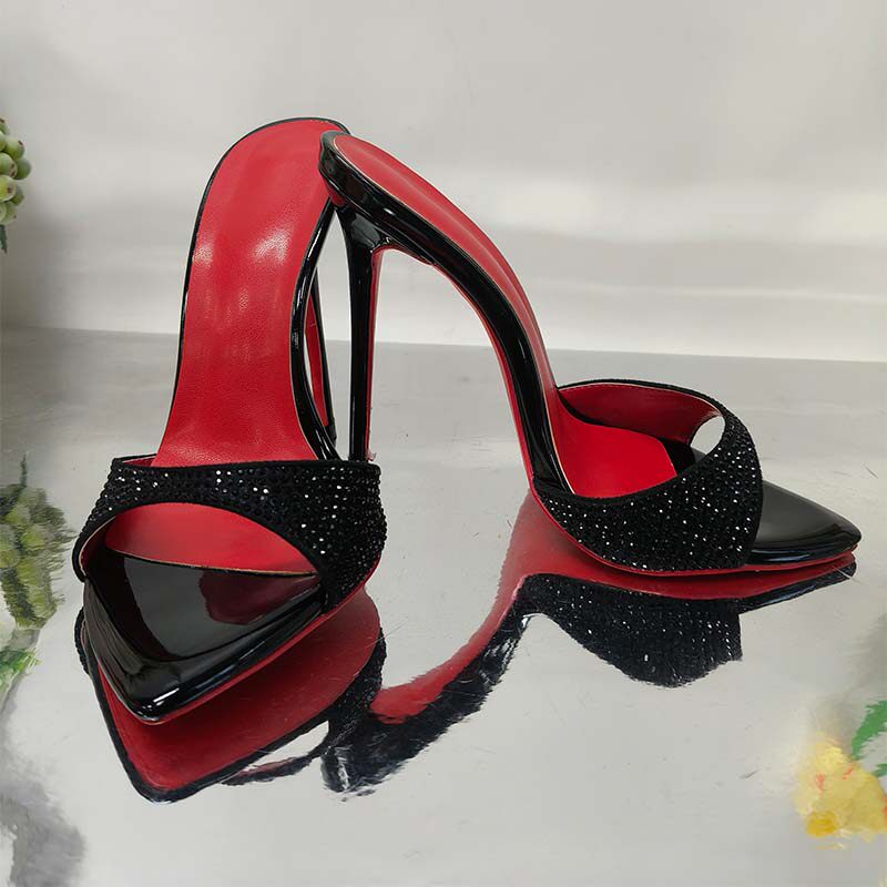 Sandálias Femininas de Salto A - Mule Slip On avaliação e preço