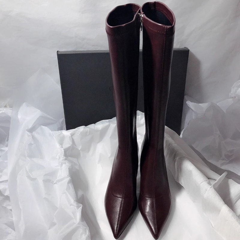Botas de Salto Alto Femininas  - Knee High Boots Women avaliação e preço