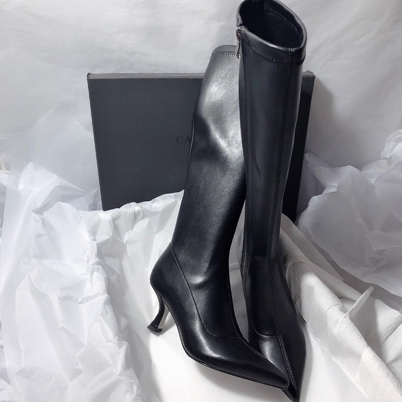 Botas de Salto Alto Femininas  - Knee High Boots Women avaliação e preço