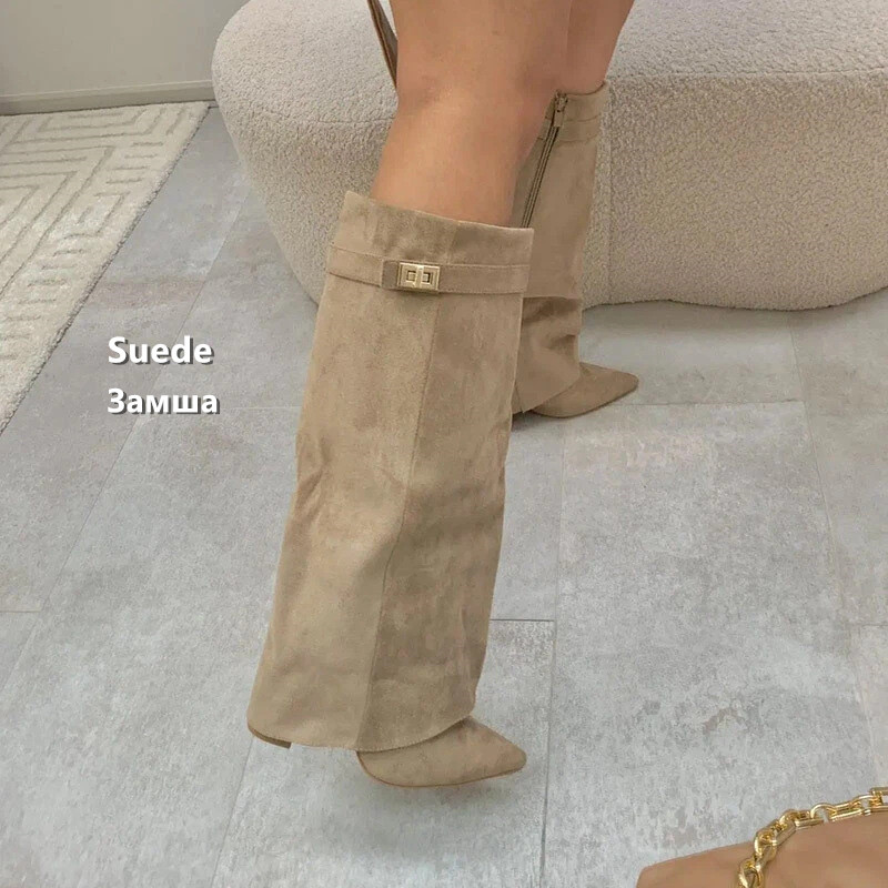 Botas femininas de cano alto,  - Knee High Boots Women avaliação e preço