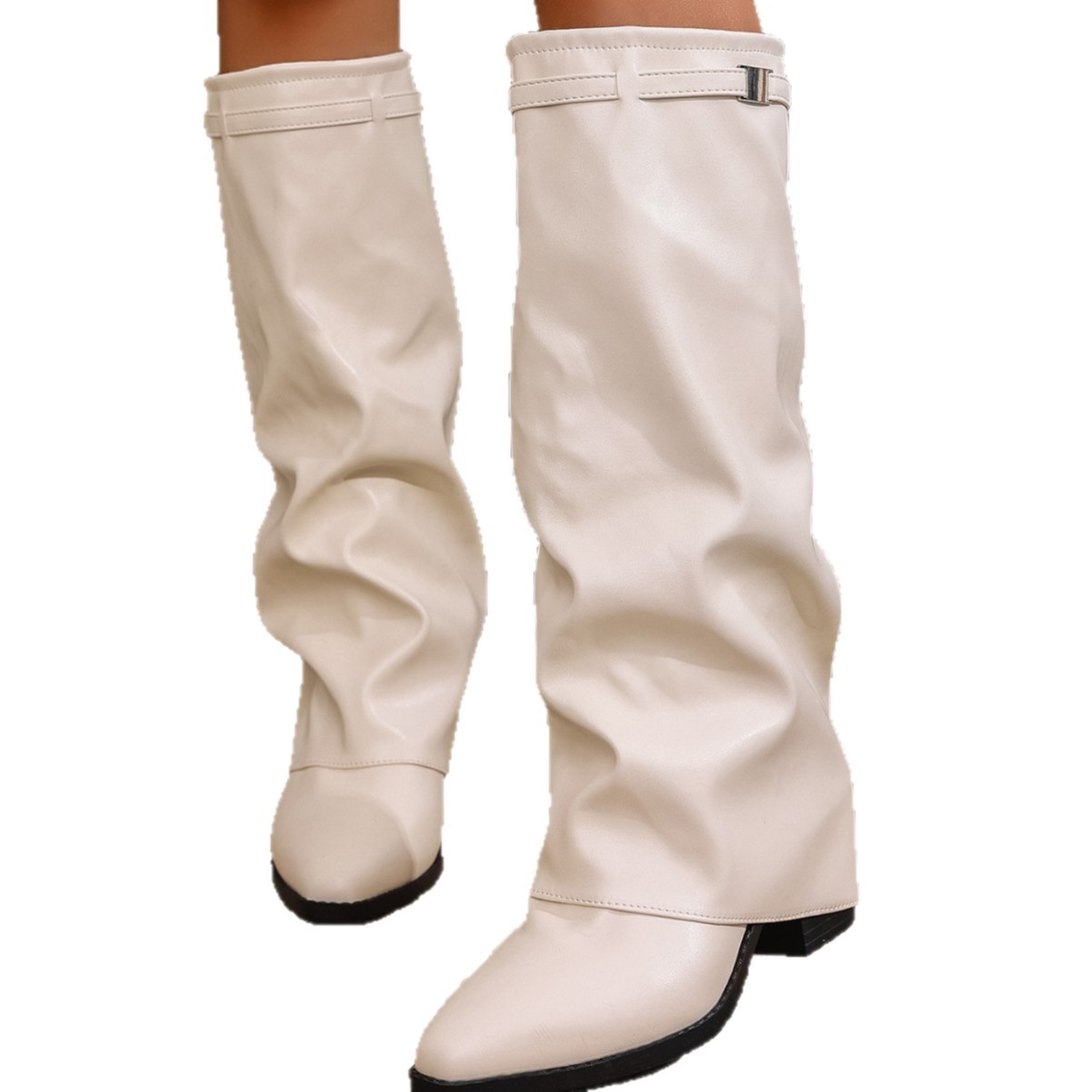 Calças de perna alta europeias - Sock Boot Women avaliação e preço